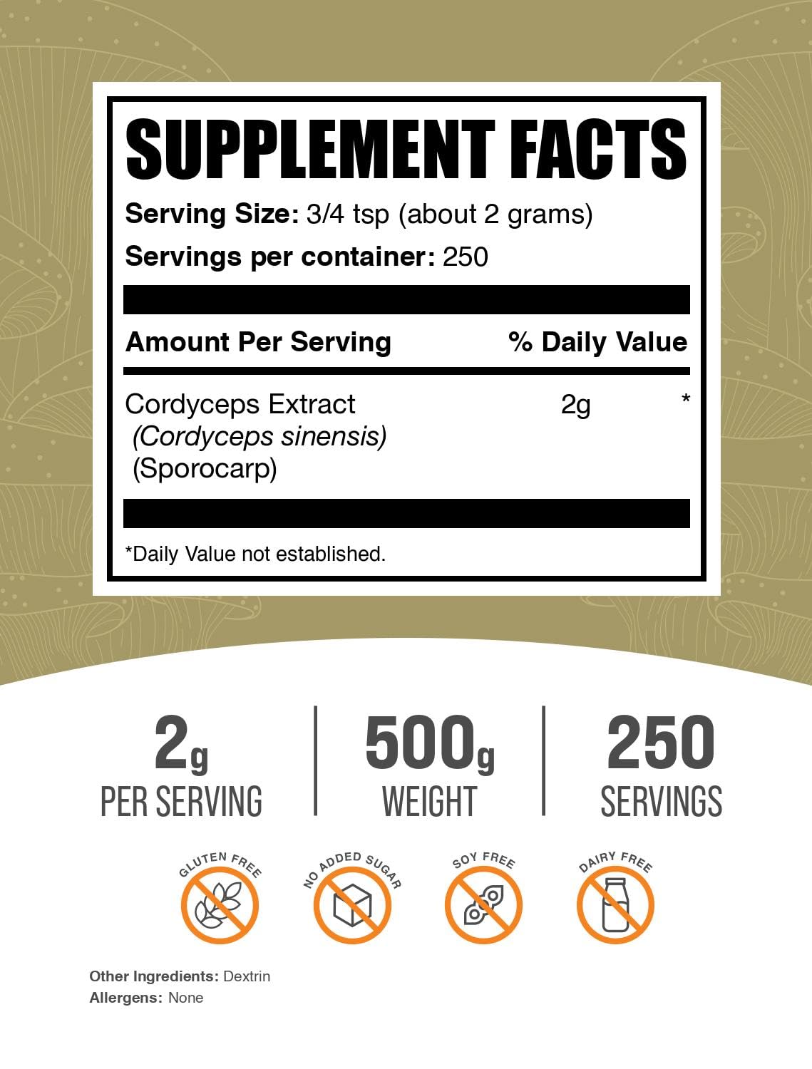 Cordyceps powder scoop featured for easy smoothie integration
