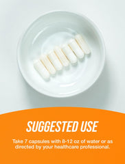 BulkSupplements Creatine Monohydrate Capsules being poured
