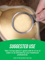 Close-up view of BulkSupplements Ginseng Root Extract powder texture for blending.
