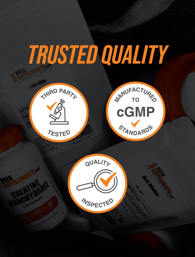 BulkSupplements N-Acetyl L-Glutamine packaging on a clean countertop for easy access.