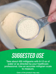 BulkSupplements Organic Lemon Powder with measuring scoop perfect for smoothies and dressings