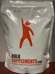 Closeup of BulkSupplements packaging highlighting organic papaya powder quality