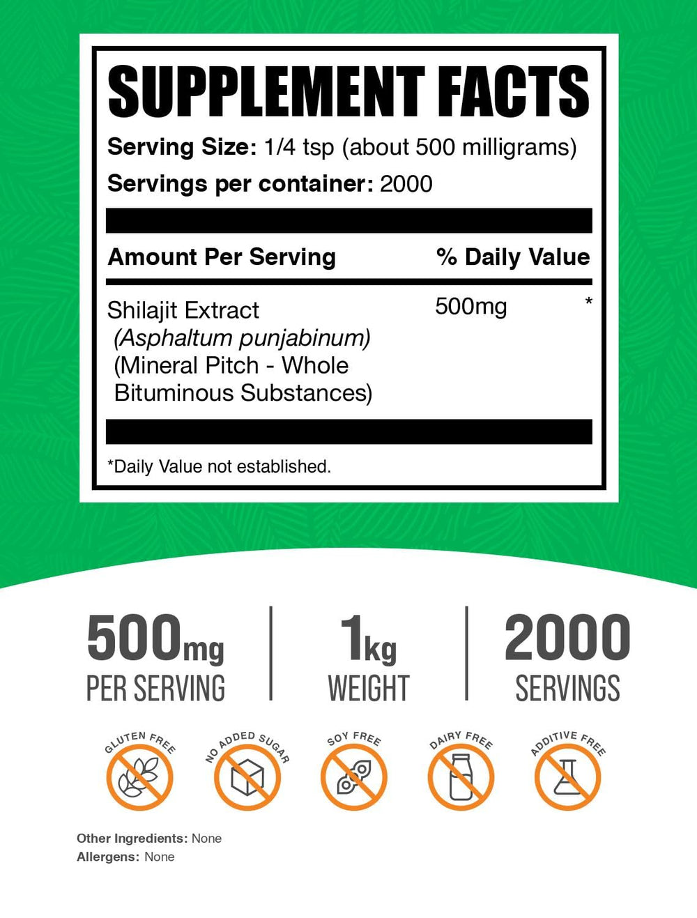 BulkSupplements Shilajit Extract Powder scoop illustrating easy, consistent daily serving.