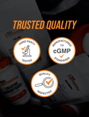 BulkSupplements Wood Ear mushroom powder in bowl shows natural texture.