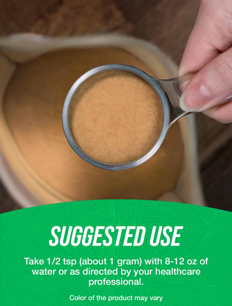 BulkSupplements Yacon Root Extract Powder gluten-free indicator on packaging.