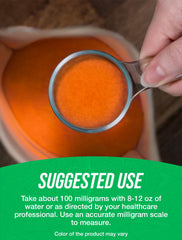 BulkSupplements Zeaxanthin Powder added to smoothie for versatile use.