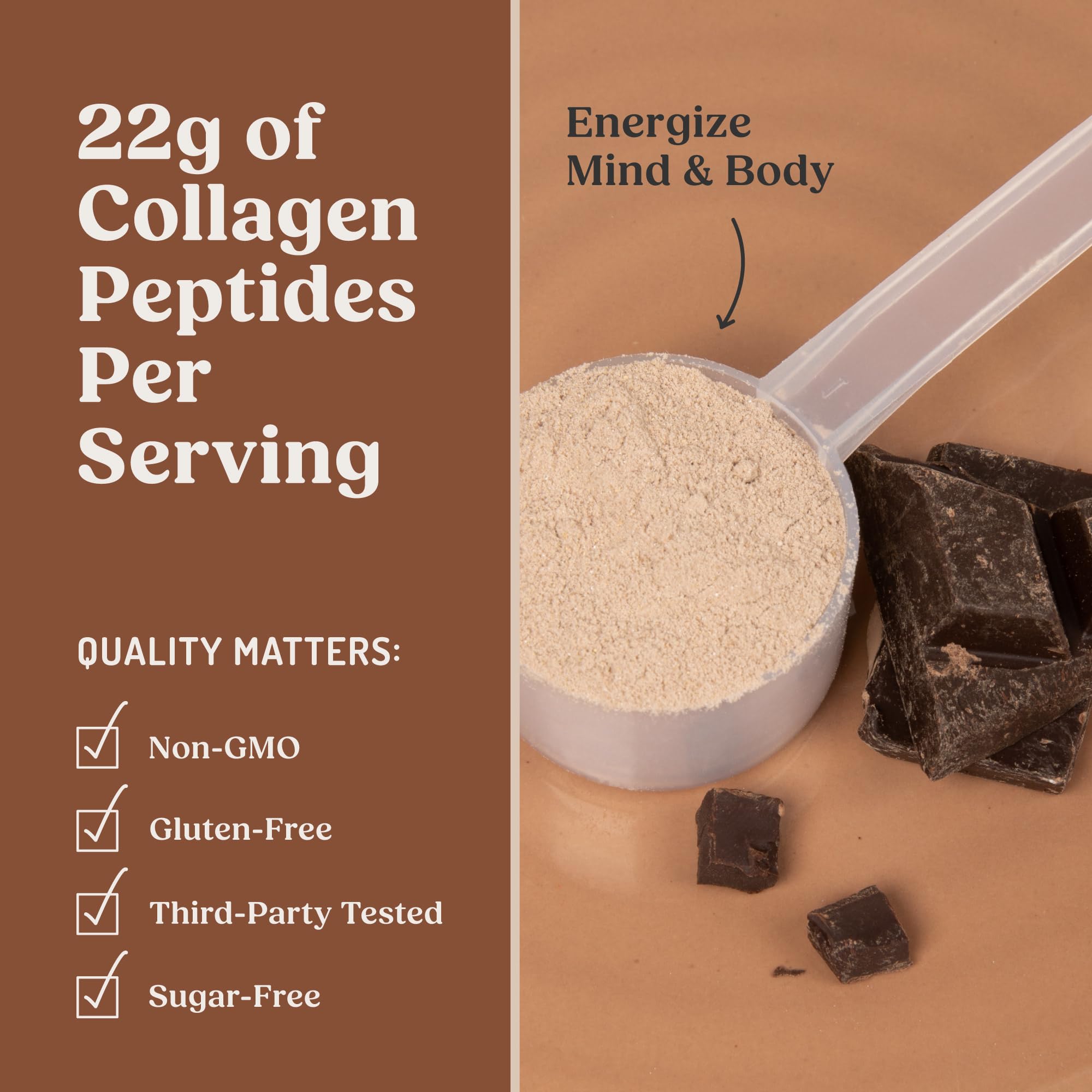 Bulletproof energy protein for day-long rituals.