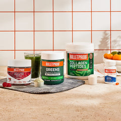 Bulletproof Greens serving bowl ready for a nutrient-rich greens blend