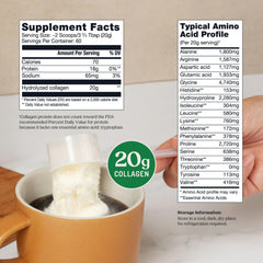 Bulletproof Collagen Peptides measuring scoop ready for quick, precise servings.