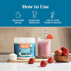 Bulletproof packaging highlights grass-fed, no hormones sourcing