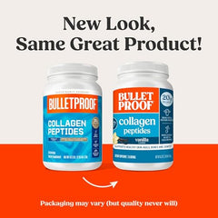 Bulletproof Vanilla Collagen Powder scoop for quick shakes