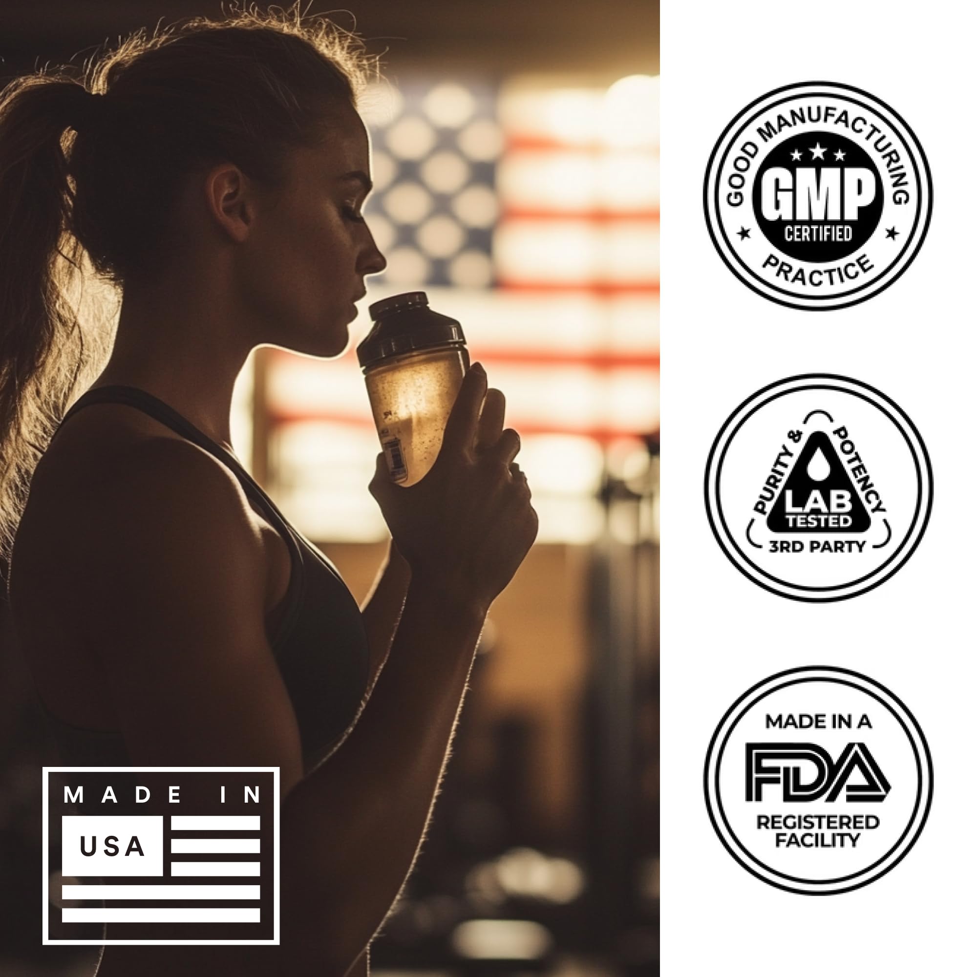 Bullfit Kiwi Strawberry nutrition panel showing caffeine and amino blend