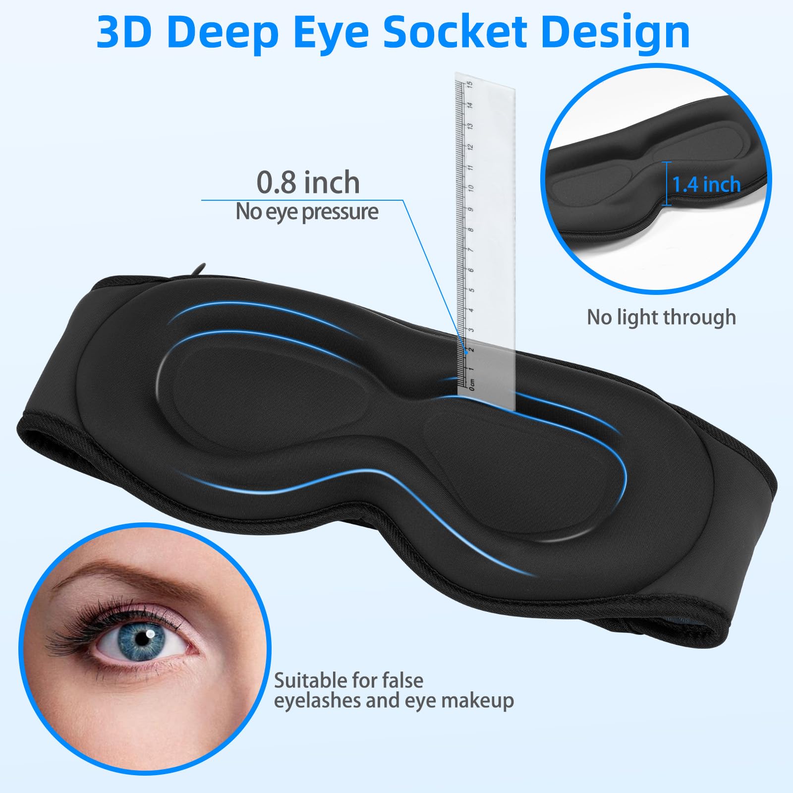 BULYPAZY mask supports side sleepers with pressure-free comfort