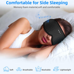 BULYPAZY eye mask for travel and flights aids relaxation