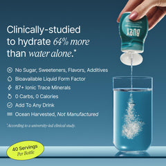 Buoy Electrolyte Drops dropper dispensing a precise dose