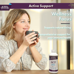 Buried Treasure ACF Advanced Immune herbal blend ingredients close-up plant-forward formula