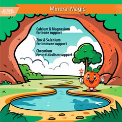 Buried Treasure sugar-free formula with no artificial colors or flavors.