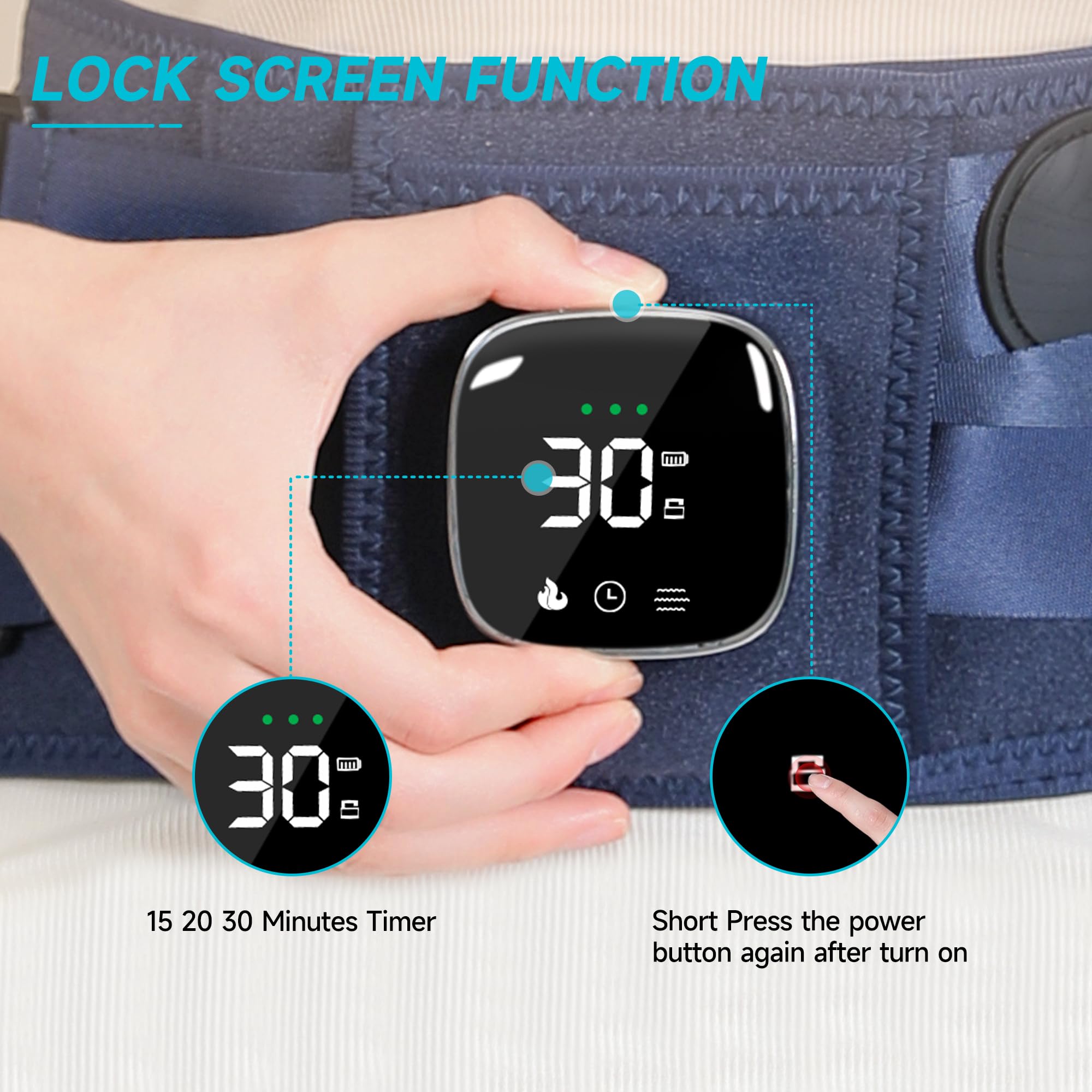 Burrki cordless heating pad gift-ready-packaging presents a thoughtful comfort gift.