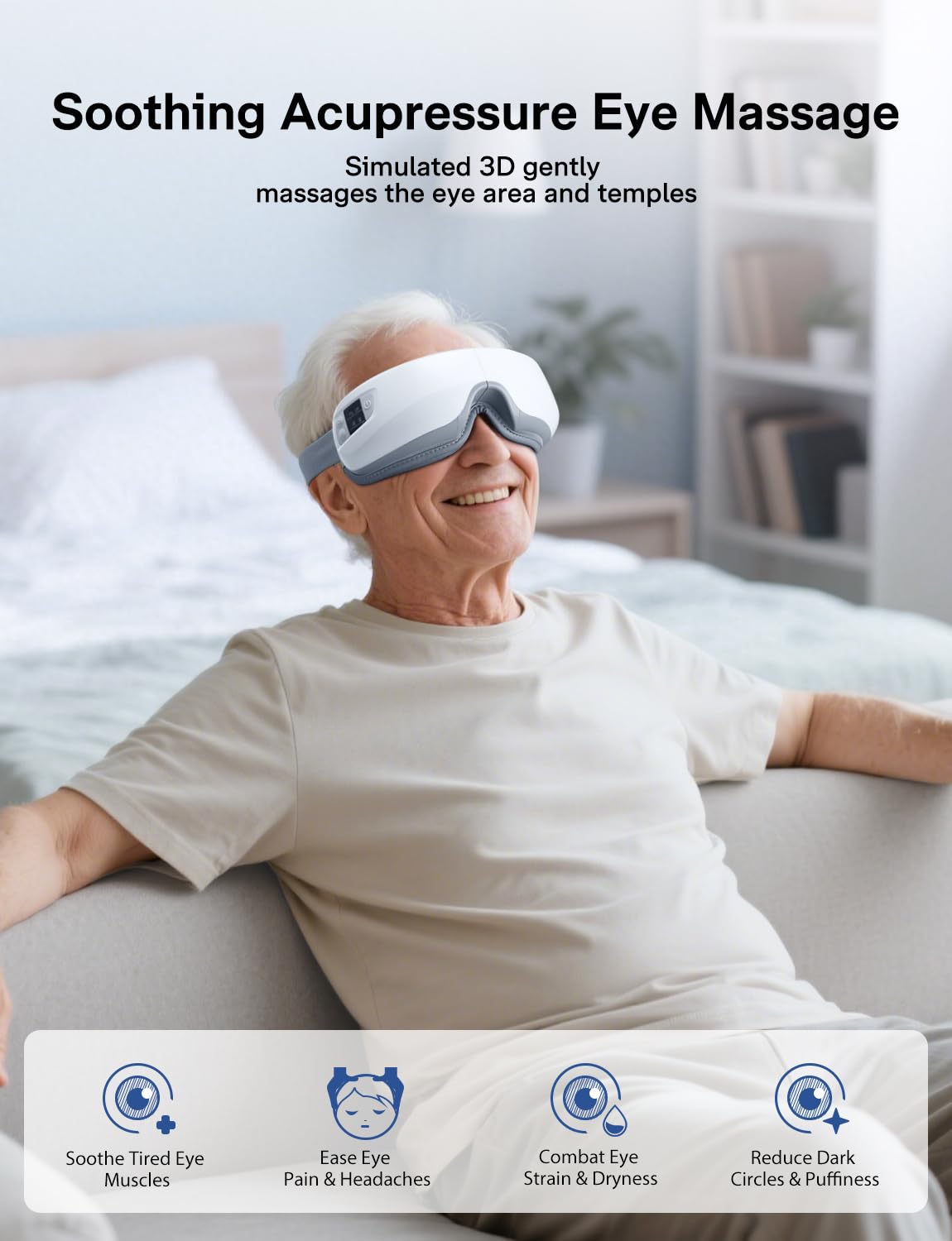 Burrki massager heats to 104–113°F for soothing warmth.