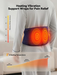 Burrki lumbar-support poles visible for extra spine support during use.
