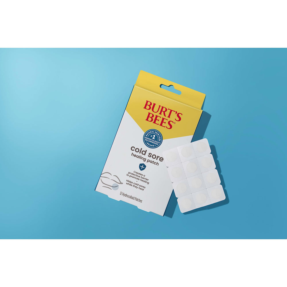 Burt's Bees Cold Sore Patches apply easily for day-long confidence.