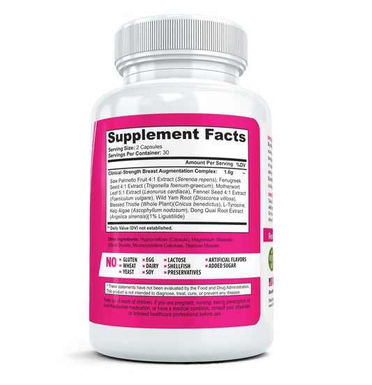 BustMaxx capsules close-up highlighting premium ingredients.