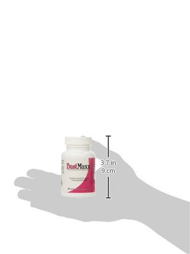 BustMaxx three-bottle display implies ongoing program for potential results.