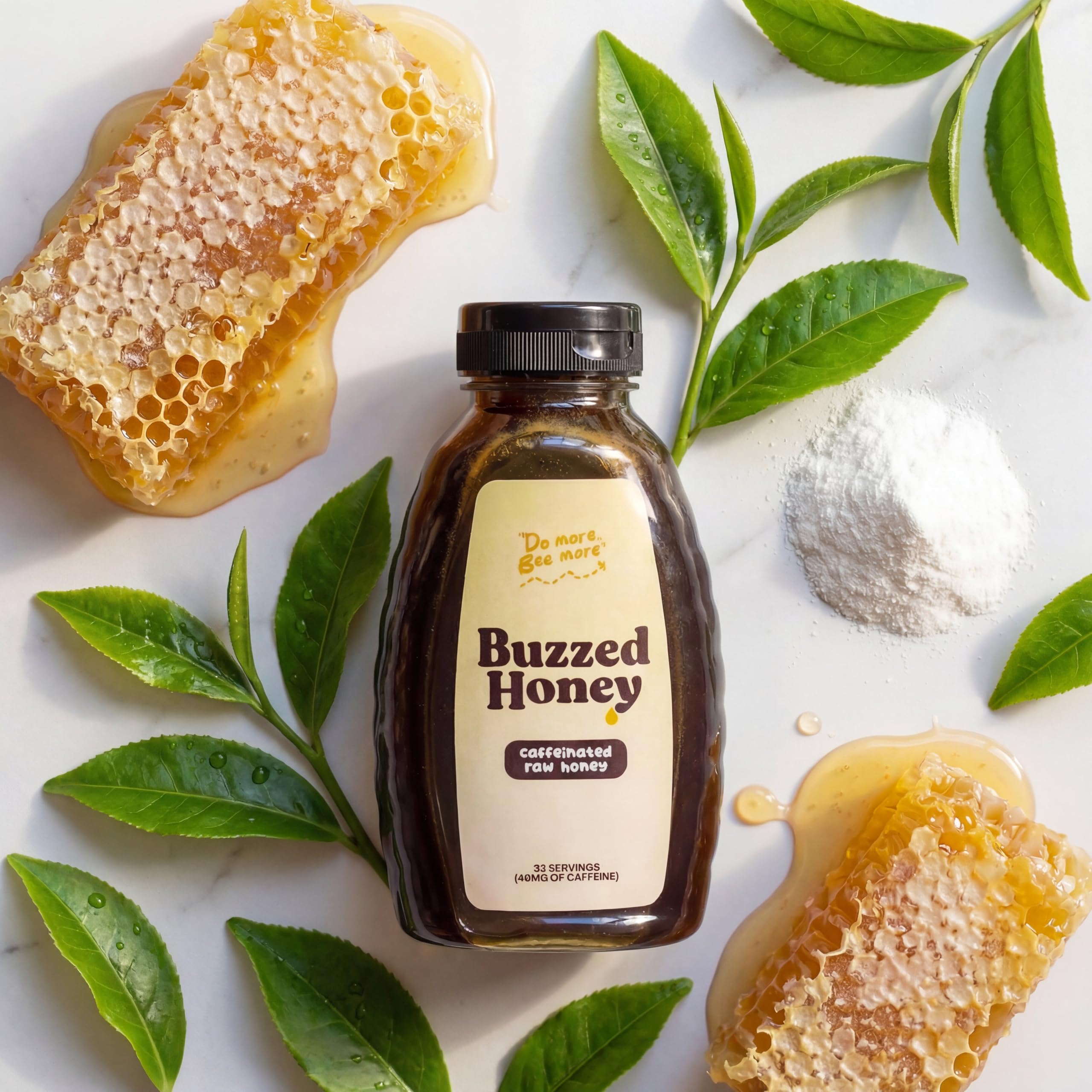 Buzzed Honey beta-alanine per-serving blend supporting workout endurance