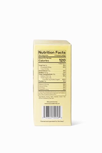 Buzzed Honey Go Packs gel being squeezed from a 1oz packet for convenient fueling during workouts
