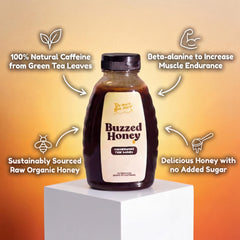Buzzed Honey sea salt crystals adding balanced flavor