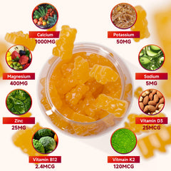 BVIVLOO calcium gummies immunity scene suggests daily immune support