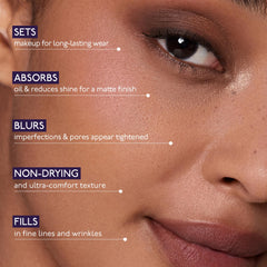 By Terry Hyaluronic Hydra-Powder jar opened to reveal finely milled, weightless powder.