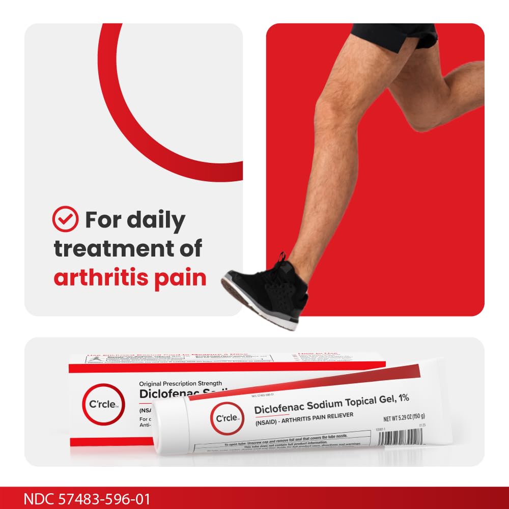 Applying C'rcle gel to the elbow for daily arthritic relief
