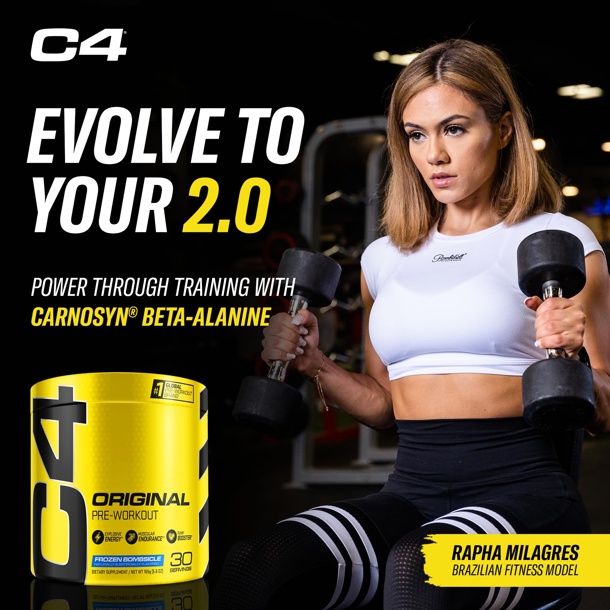C4 Original energy and pump boost in a ready-to-mix setup.
