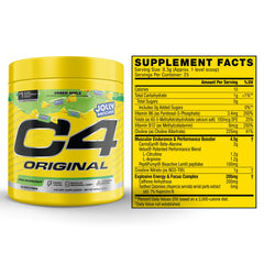 Serving ready to power a workout with pumps and endurance
