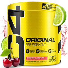 C4 Original pre-workout cherry limeade pour ready for training enhances energy