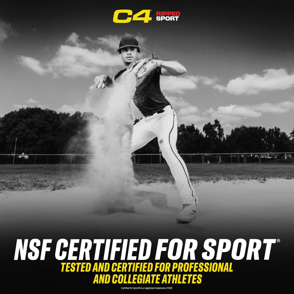 C4 Ripped Sport CLA and DygloFit ingredient focus on metabolism support