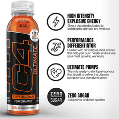C4 Ultimate beta-alanine closeup highlighting endurance support for longer sets