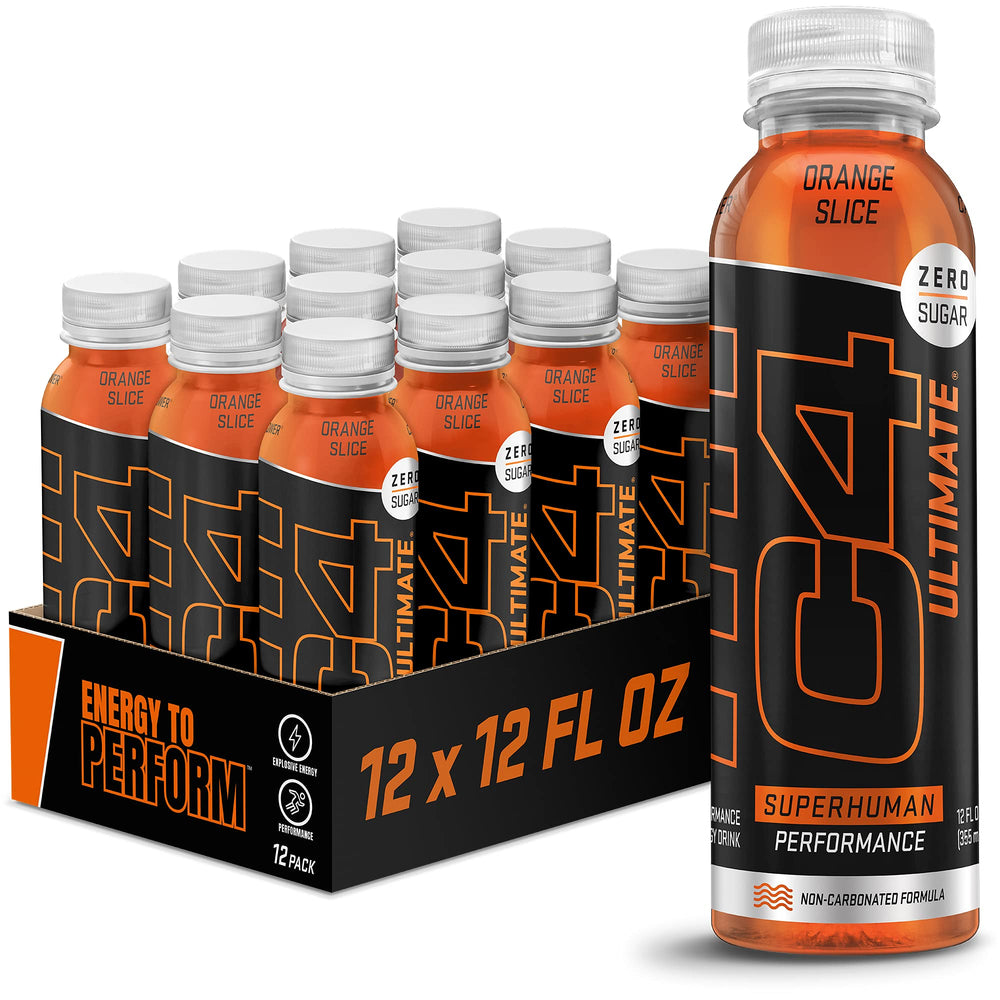 C4 Ultimate bottle pack-12 ready for intense training with steady energy