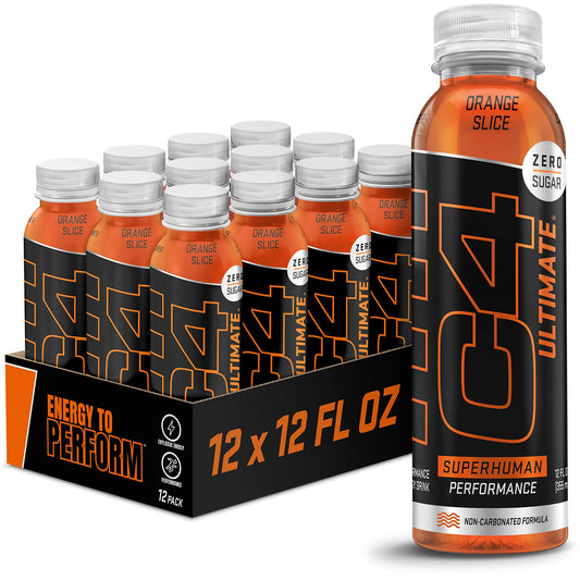 C4 Ultimate bottle pack-12 ready for intense training with steady energy