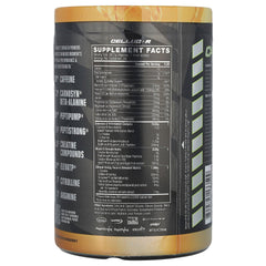 C4 Ultimate Strength powder scoop highlighting creatine and endurance blend for demanding sessions.