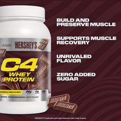 C4 Whey Protein Vanilla Bean powder blends smoothly into shakes