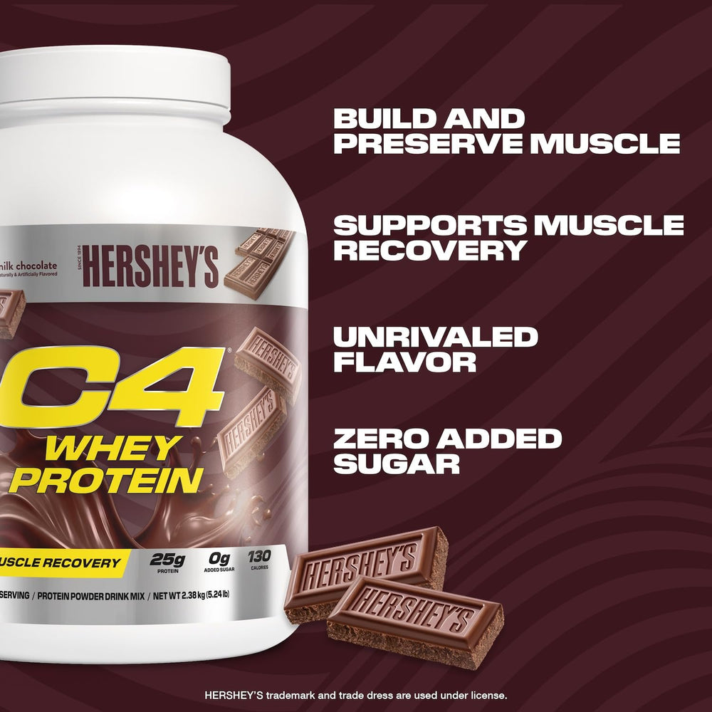C4 Whey Protein Vanilla Bean tub ideal for versatile shakes and recipes