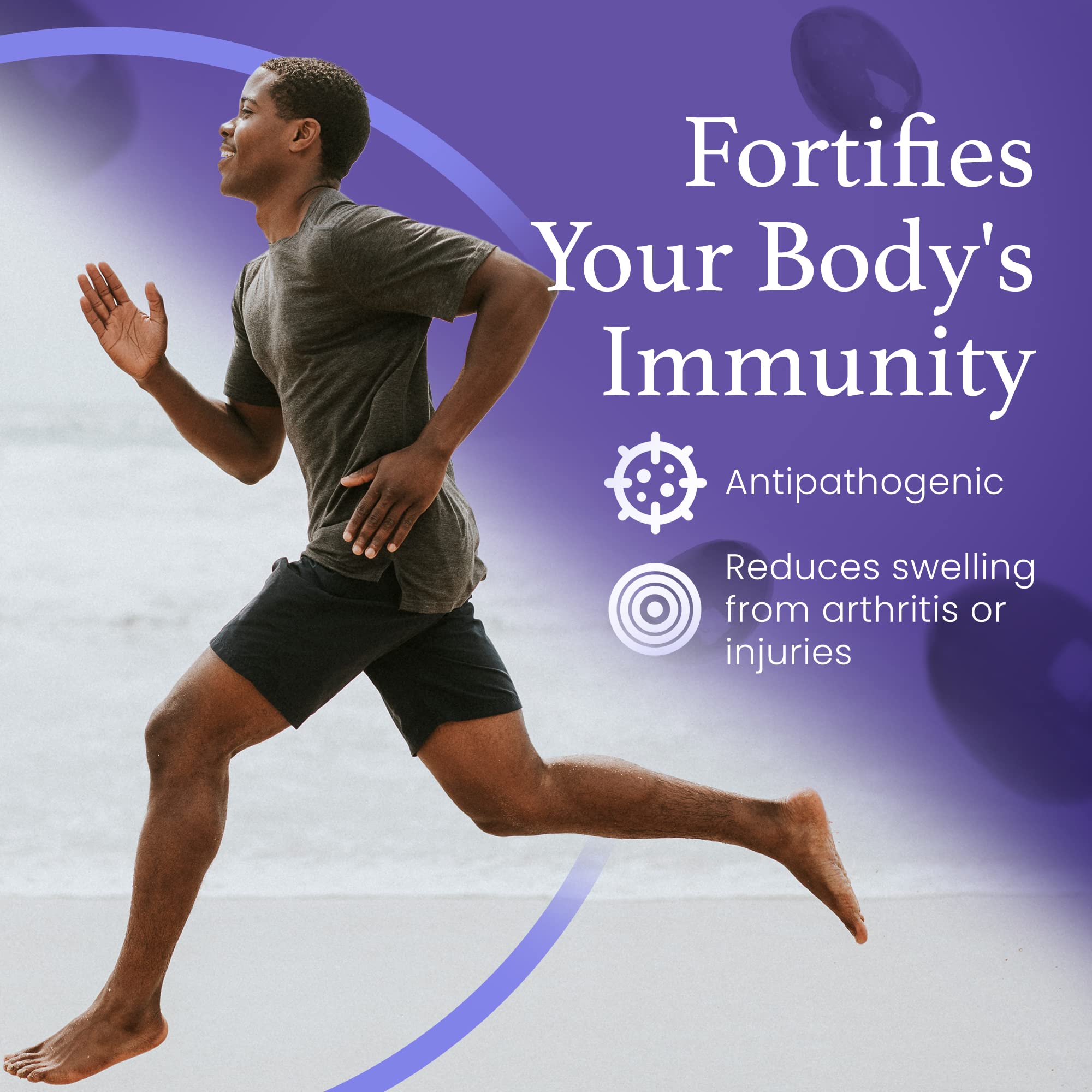 C60 Evo energy-boost olive oil sample for sustained daytime vitality.