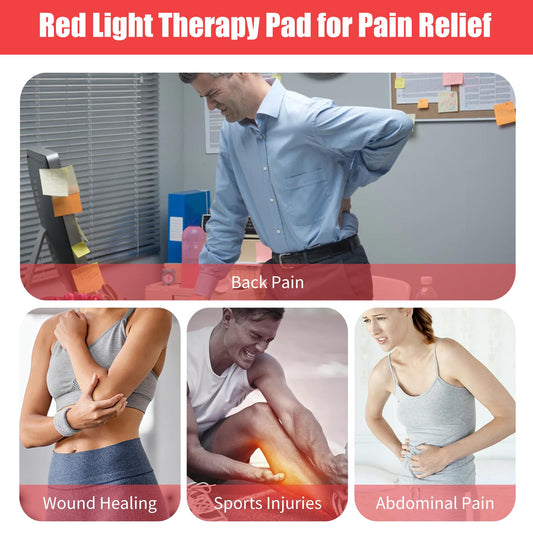 cabpay red light therapy wrap with velcro design around shoulder for targeted warmth.