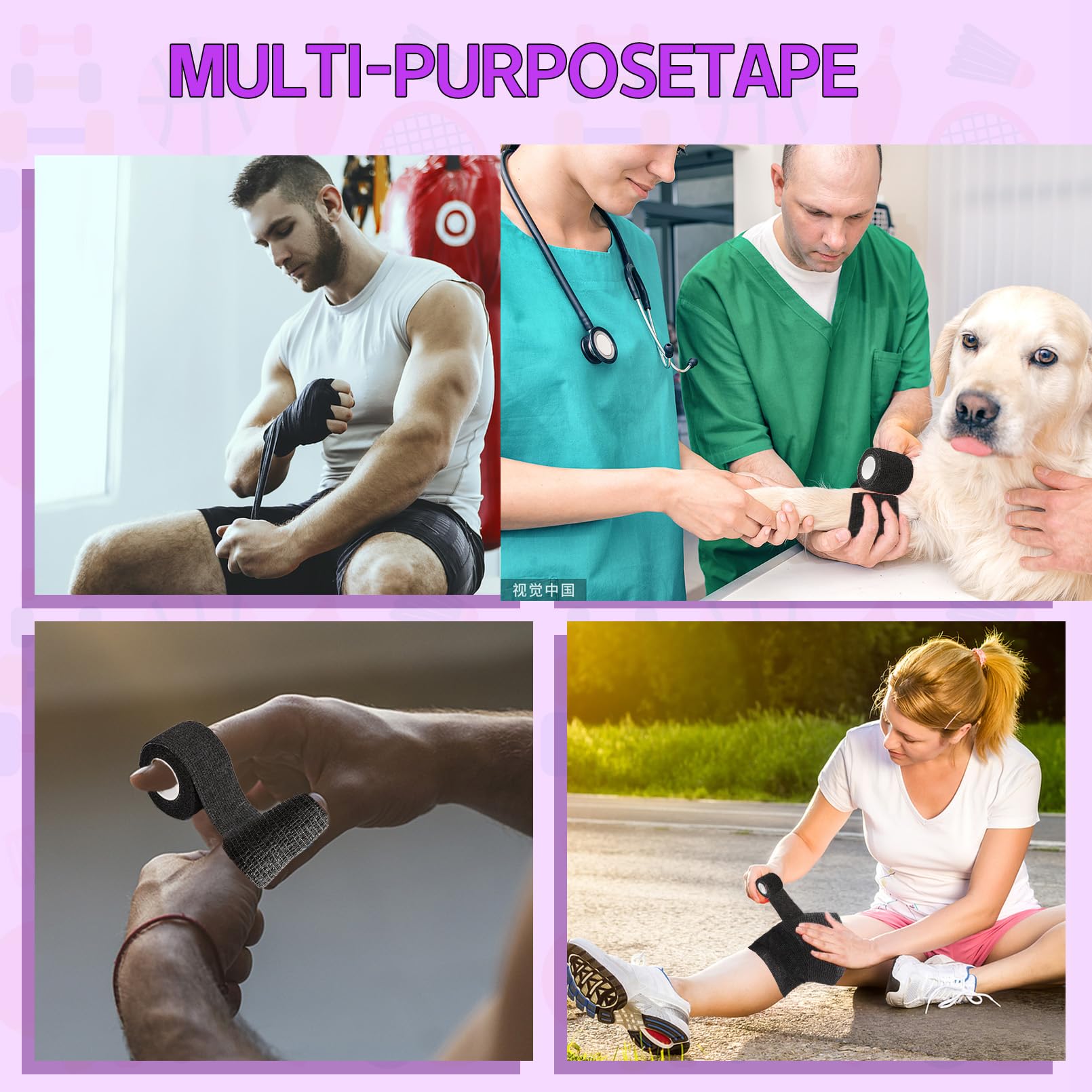 CACASO knee wrap demonstrated for versatile everyday use