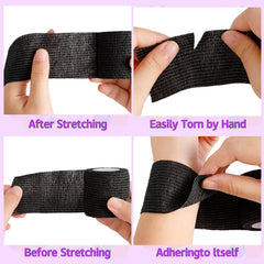CACASO wrap used on a pet leg for secure coverage