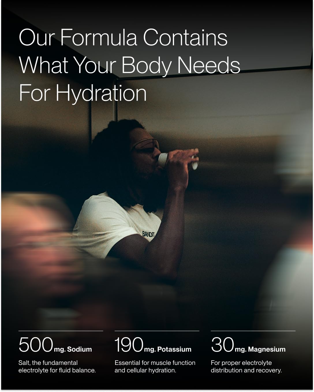 Cadence Citrus bottle tilt shows refreshing zero sugar hydration for daily activity.