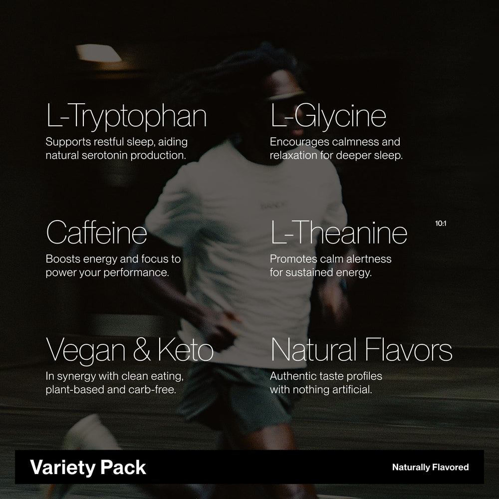 Cadence Energy Hydration sachets package emphasizing alertness and focus.