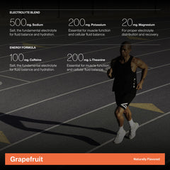 Cadence Race Energy Grapefruit used by athletes for sustained energy during training.
